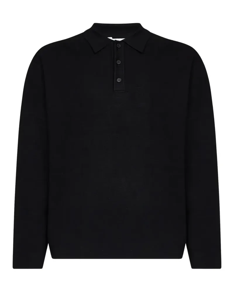 Hevò Mar Grande Poloshirt - Schwarz Schwarz
