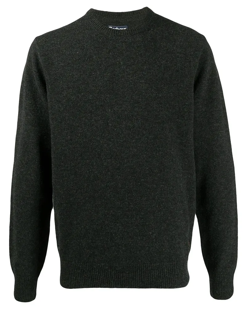 Barbour Pullover mit rundem Ausschnitt - Grau Grau