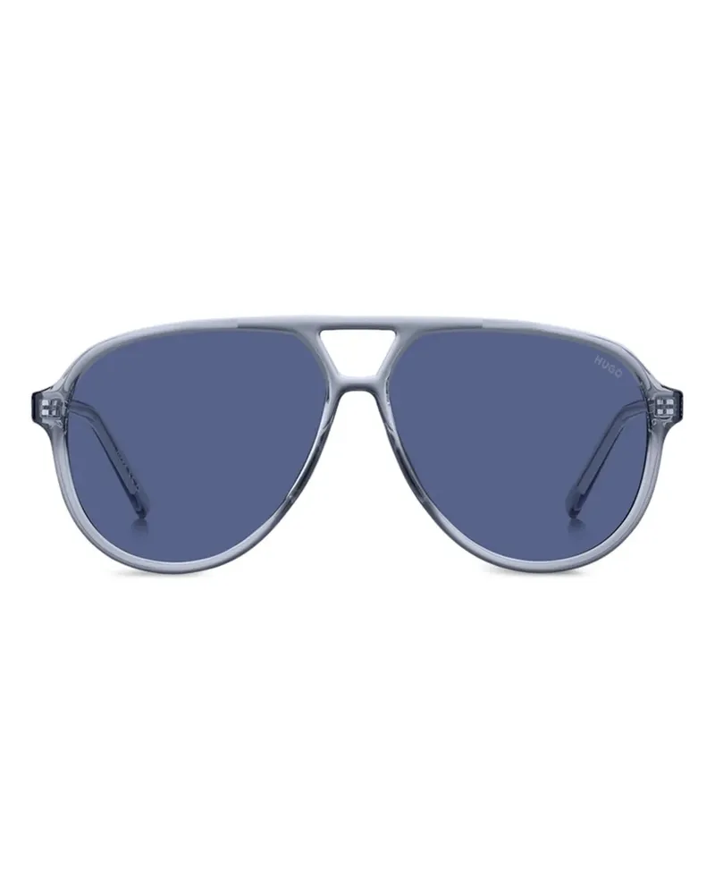 HUGO BOSS Pilotenbrille - Blau Blau