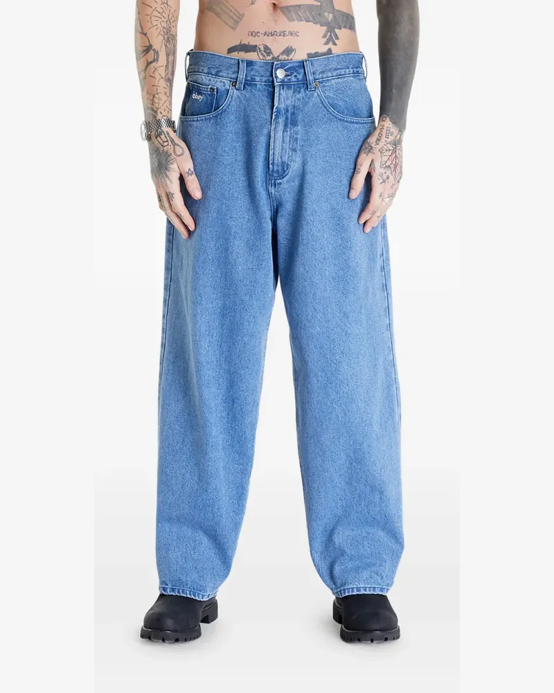 Obey Bigwig Jeans - Blau Blau