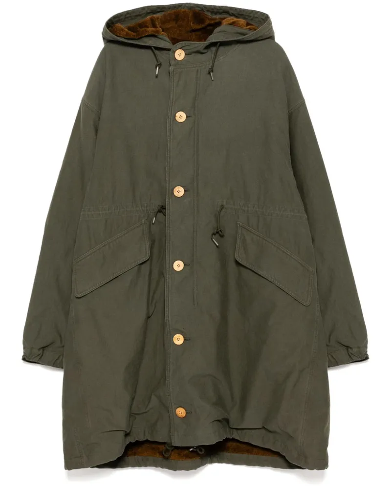 Visvim Wealdan Mantel - Grün Grün