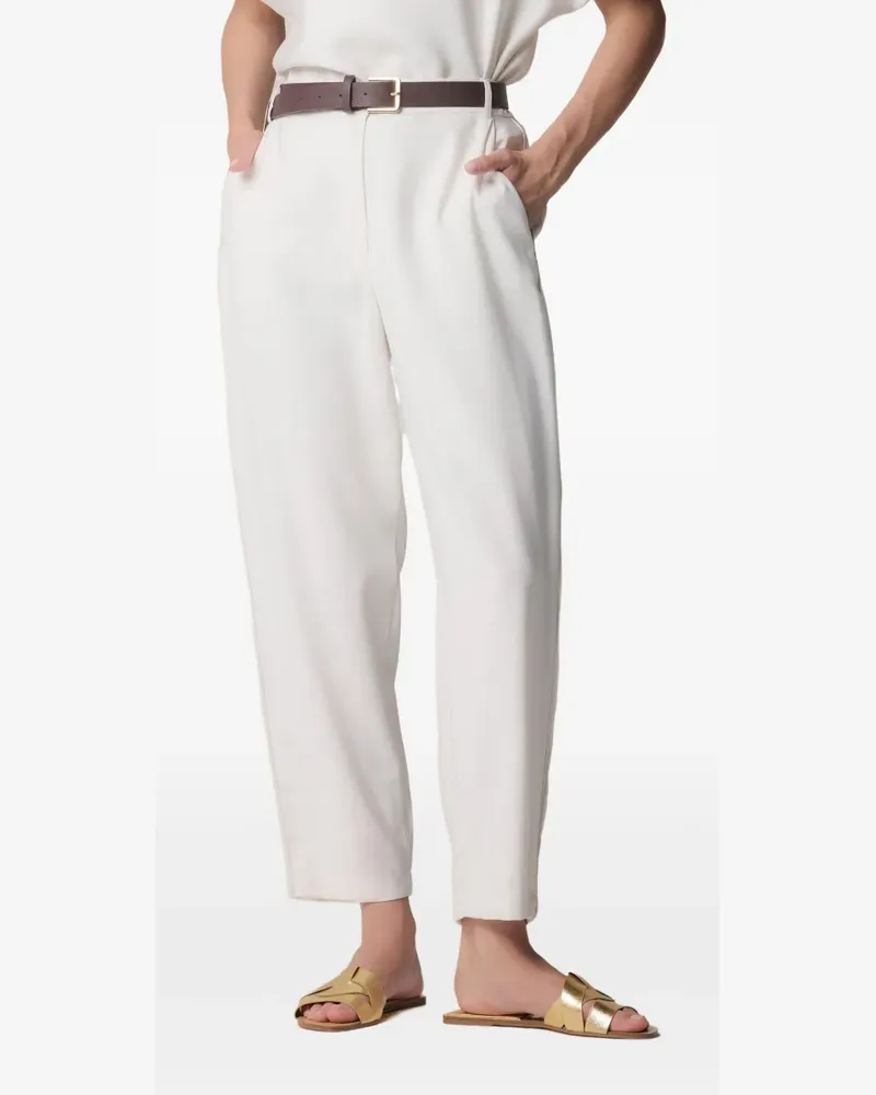 Kocca Laerte belted trousers - Weiß Weiß
