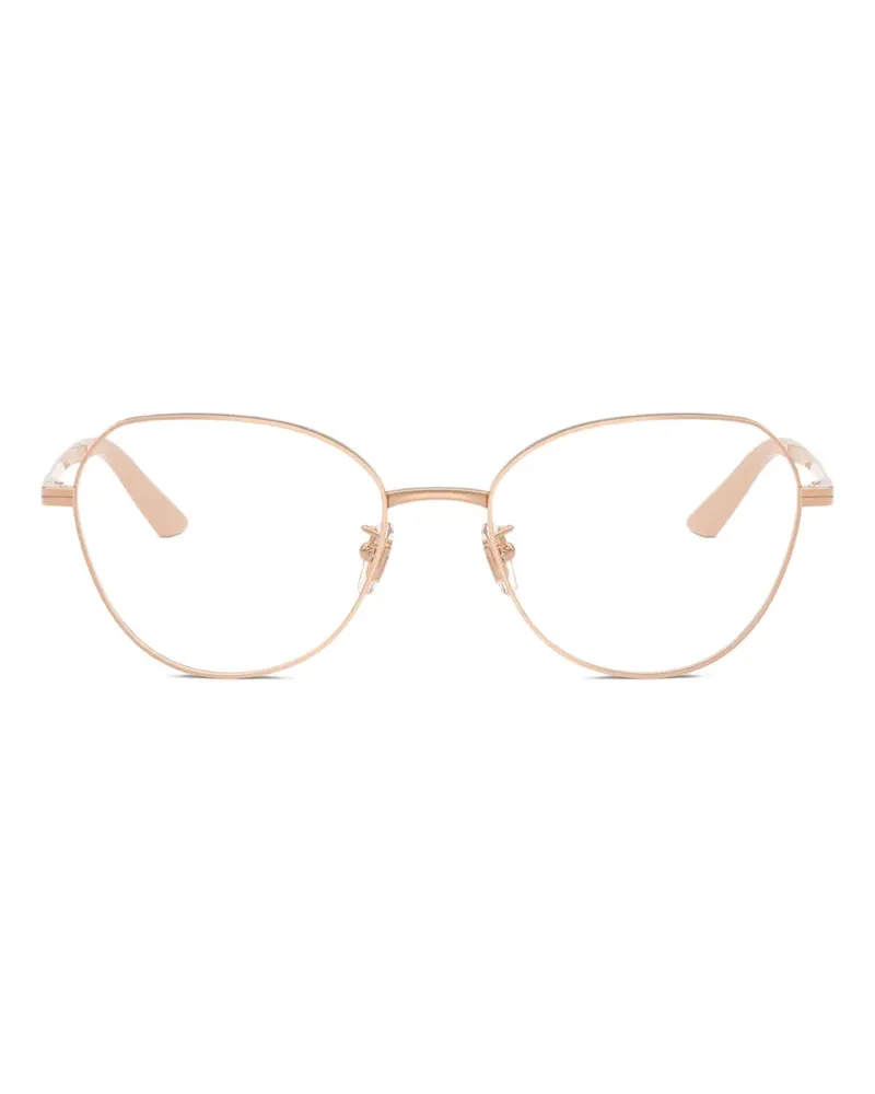 Versace Brille mit ovalem Gestell - Rosa Rosa