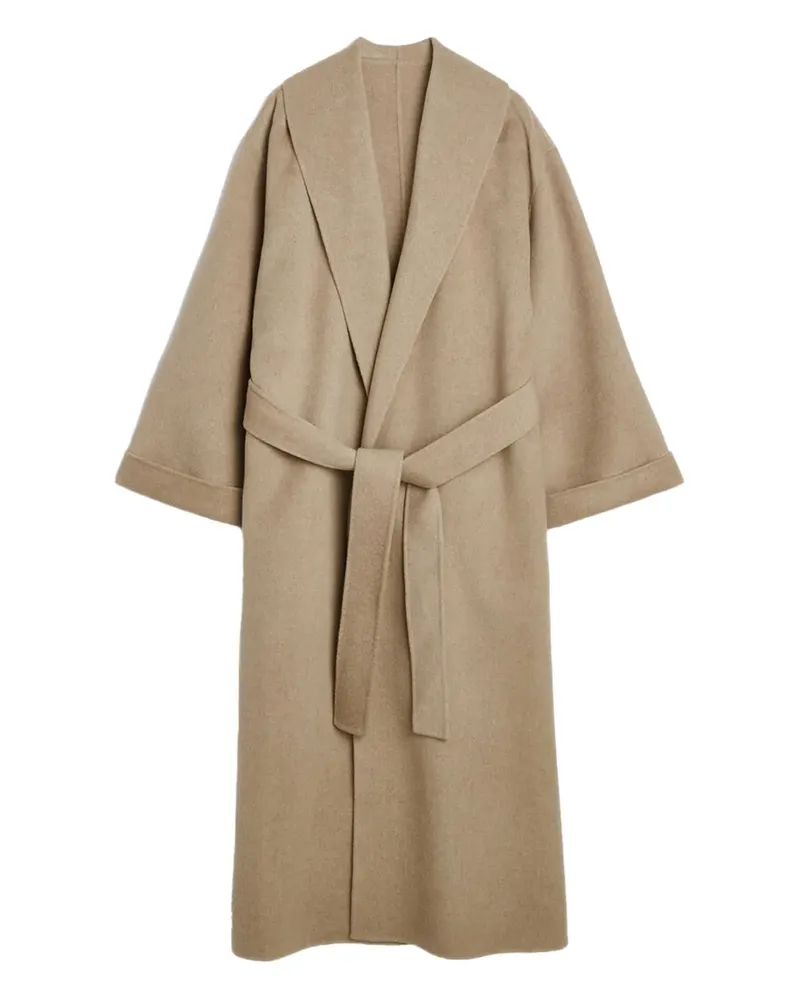 By Malene Birger Trullem Wollmantel - Braun Braun