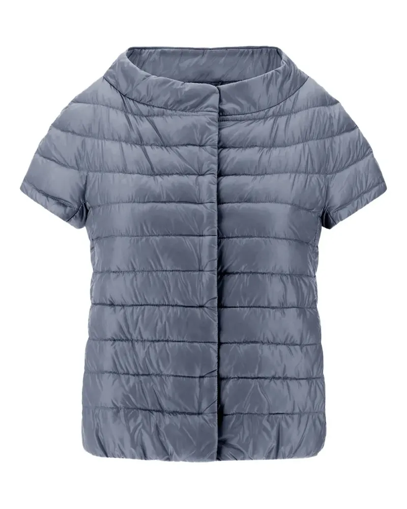 Herno Kurzärmelige Steppjacke - Blau Blau