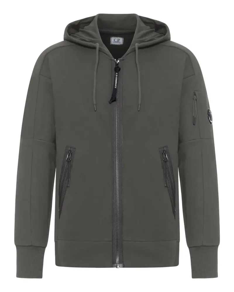 C.P. Company Kapuzenjacke mit Reißverschluss - Grau Grau