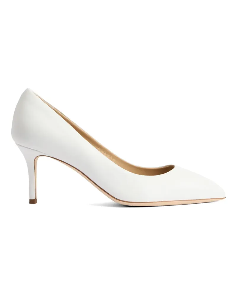 Giuseppe Zanotti Lucrezia leather pumps - Weiß Weiß