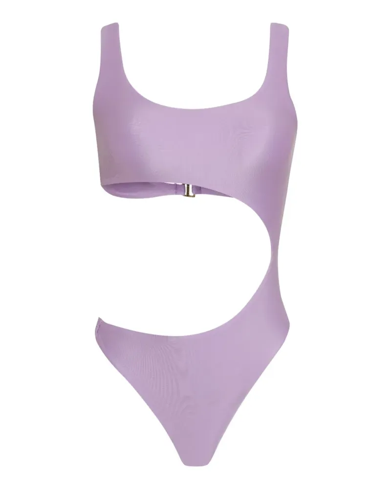 Amir Slama x Tati Barbieri Badeanzug mit Cut-Out - Violett Violett