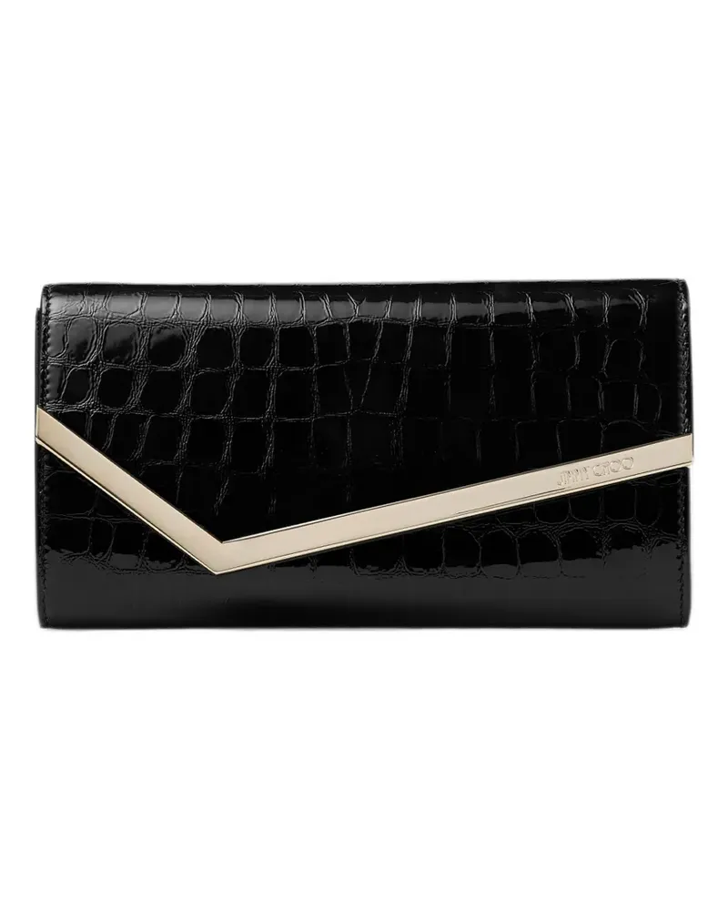 Jimmy Choo Emmie clutch bag - Schwarz Schwarz