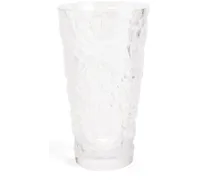 Große Merles Raisins Vase aus Kristall - CLEAR
