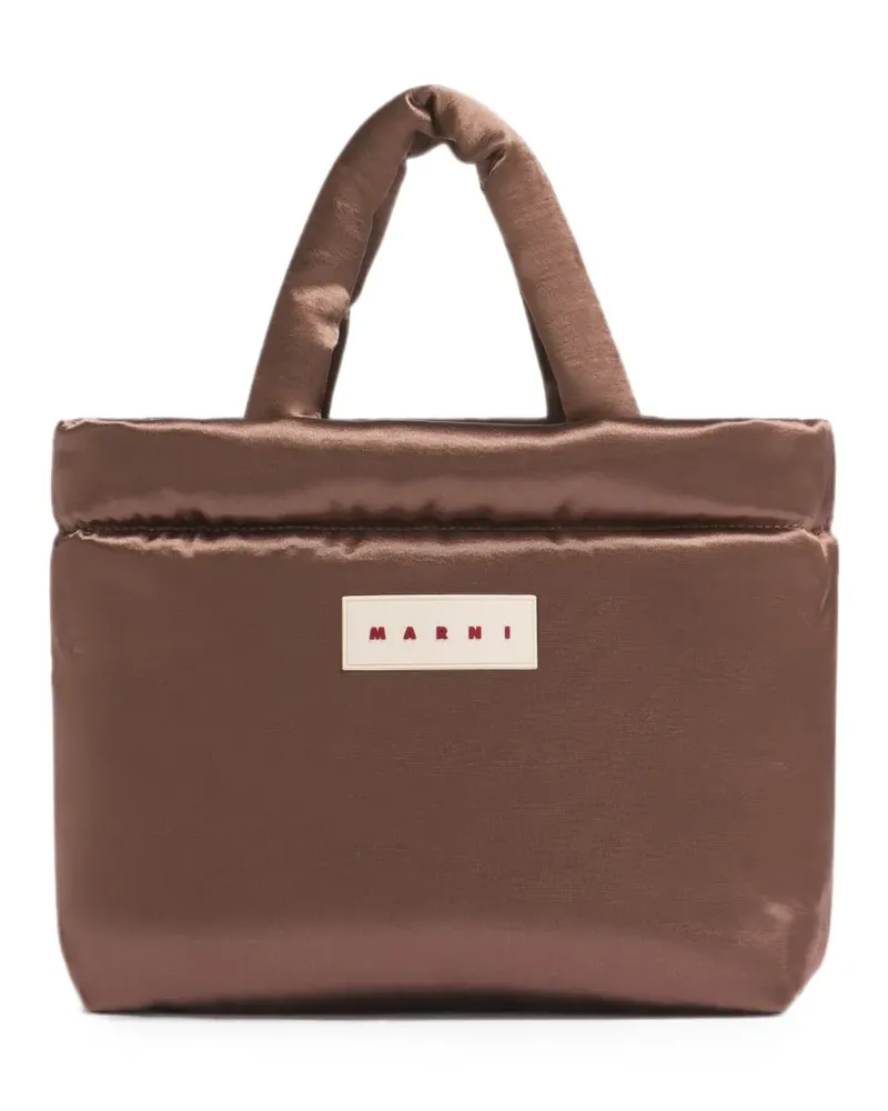 Marni Puff East/West Tote Bag - Braun Braun