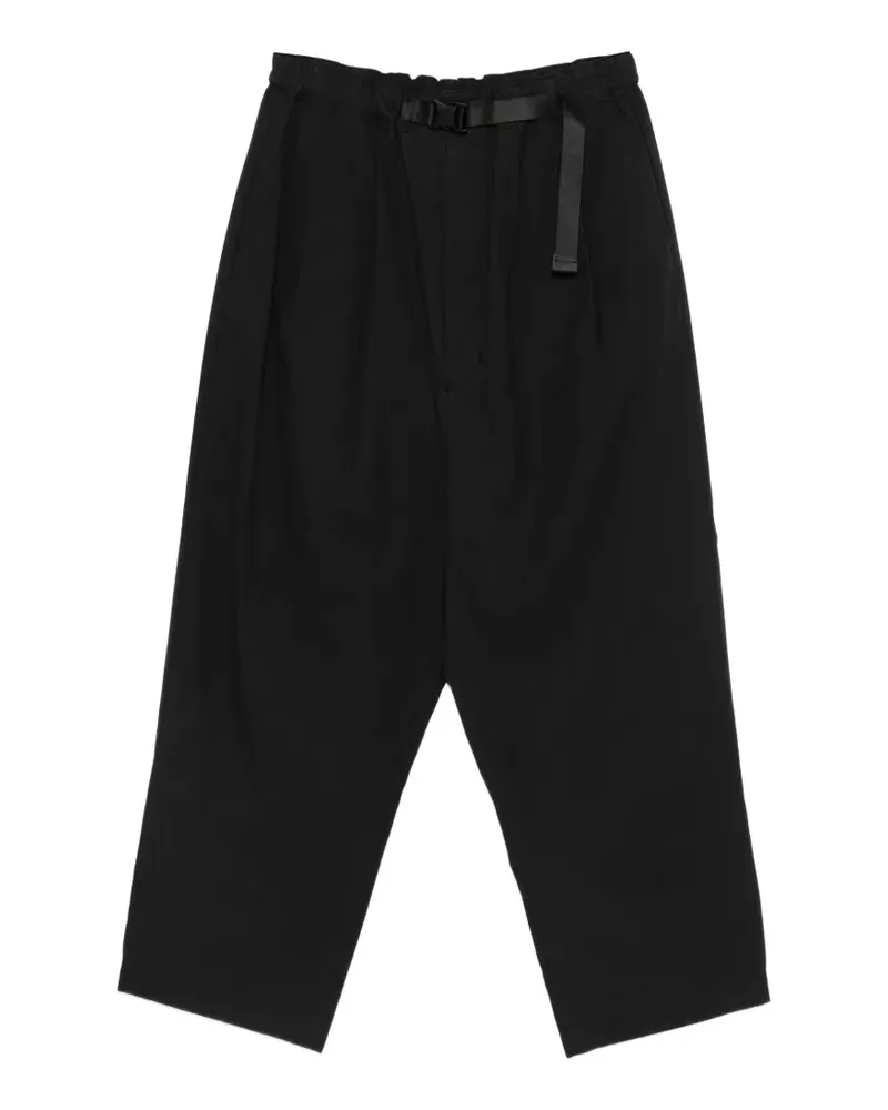Comme des Garçons belted trousers - Schwarz Schwarz