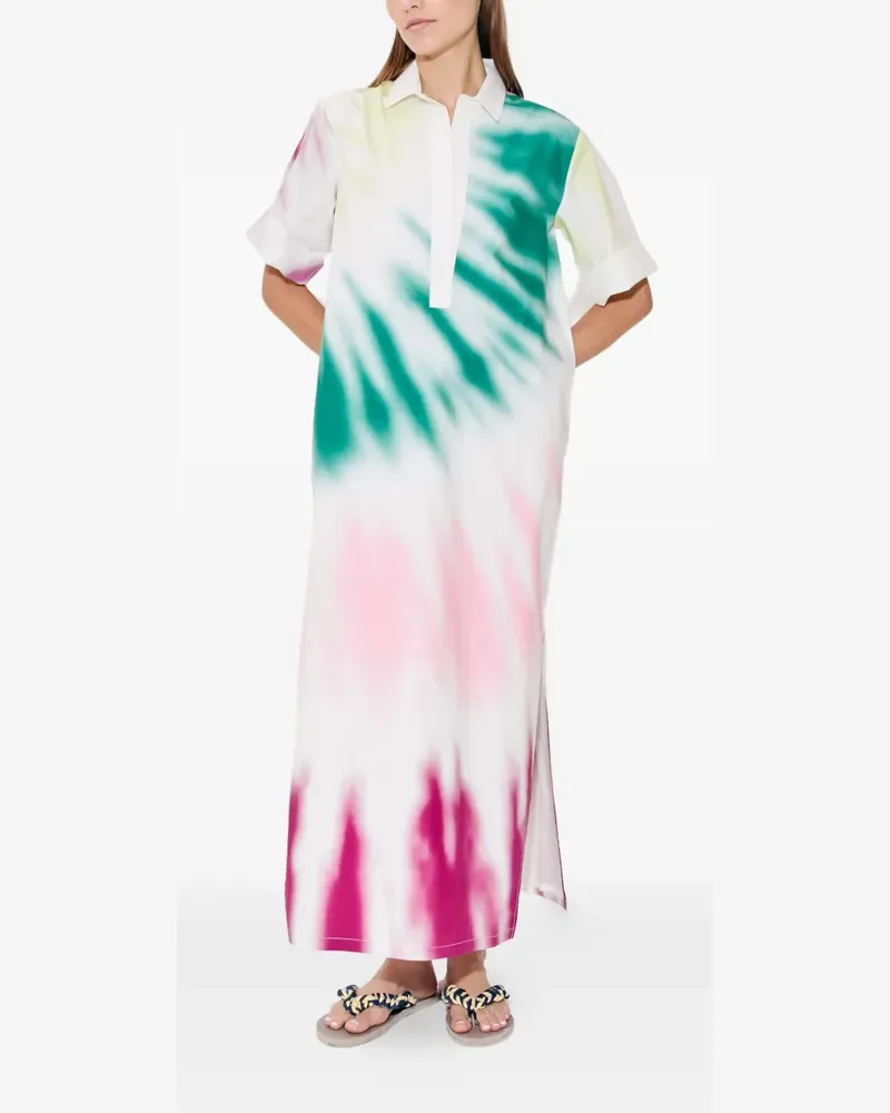 Rosie Assoulin Popeline-Kleid mit Batikmuster - Grün Grün