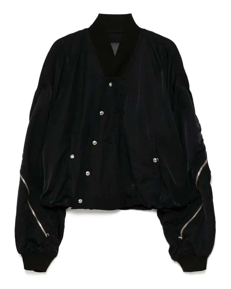 SONGZIO MA-1 Jacke mit Diagonalschnitt - Schwarz Schwarz