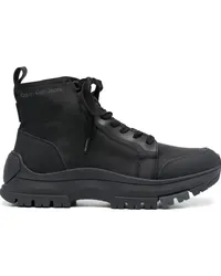 Calvin Klein Hiking-Boots mit Logo-Print Schwarz