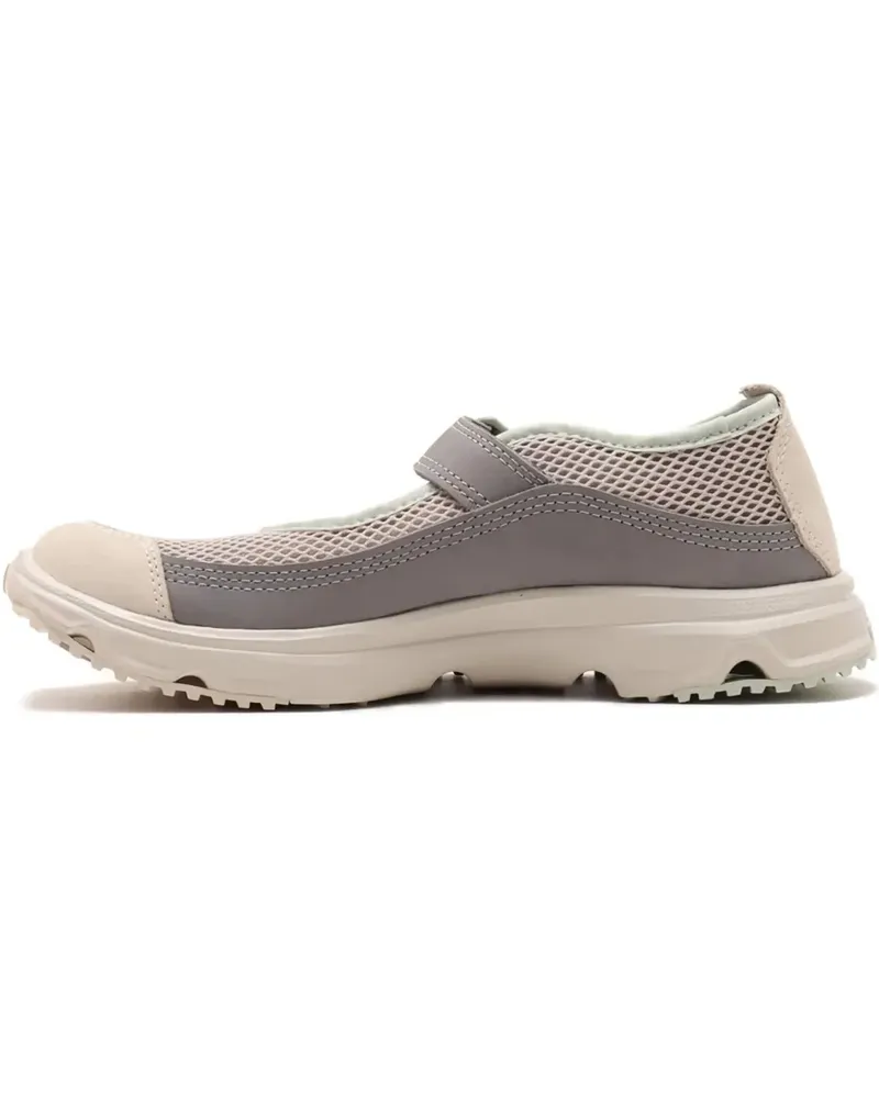 Salomon Mesh-Sneakers mit Schnallenriemen - Grau Grau
