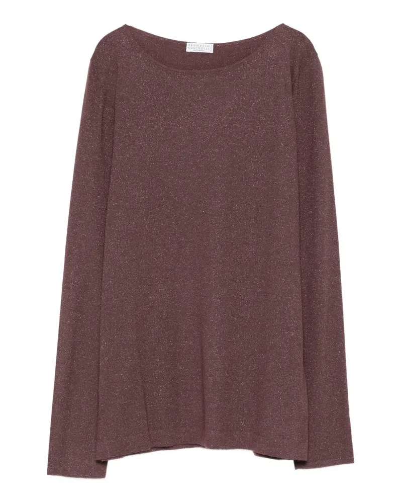 Brunello Cucinelli scoop-neck T-shirt - Braun Braun