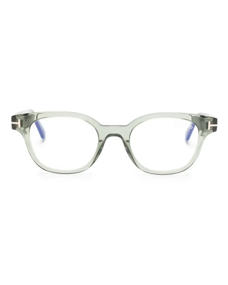 Tom Ford Brille mit rundem Gestell - Grün Grün