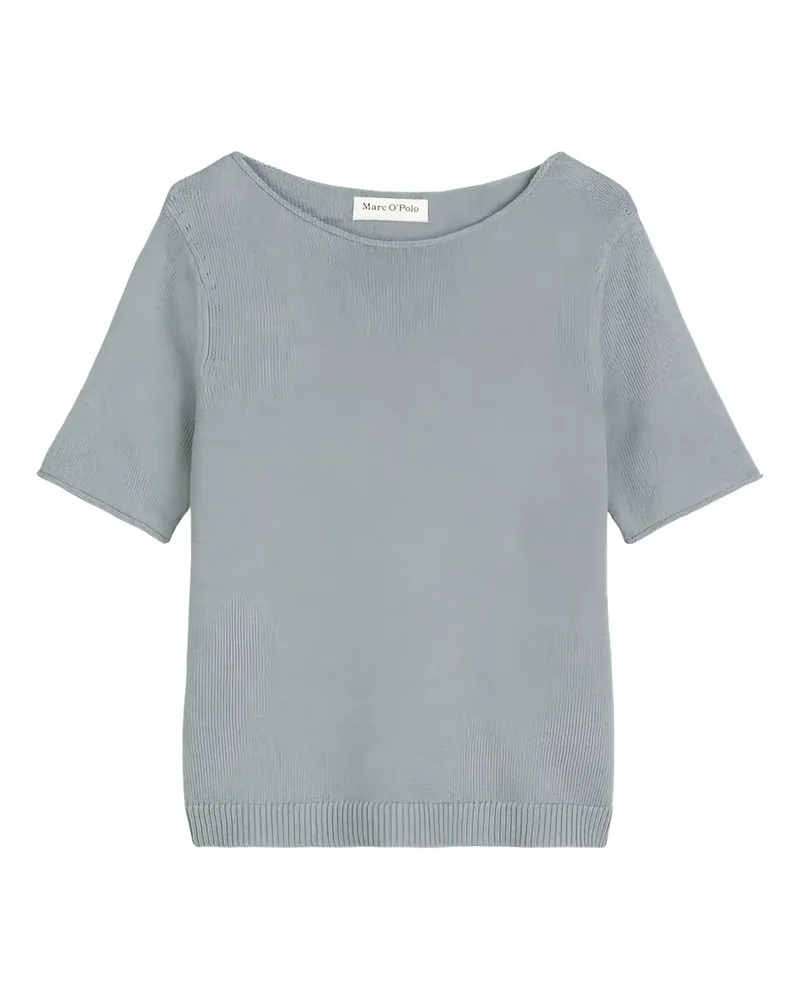 Marc O'Polo Kurzärmeliges Strickoberteil - Blau Blau