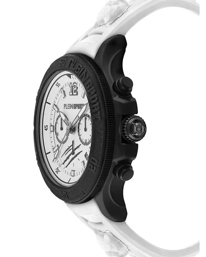 Philipp Plein WATCH WARRIOR TECH CHRONO - 475MM - CIPBLACK DWHITE SWHI White