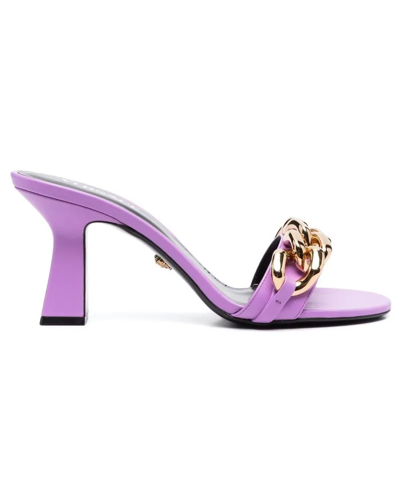 Versace Sandalen mit Kettenriemen - Violett Violett