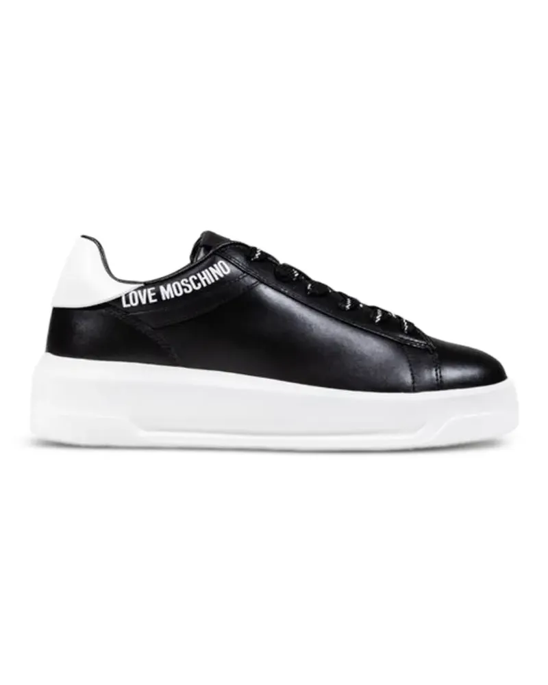 Moschino Klobige Sneakers - Schwarz Schwarz