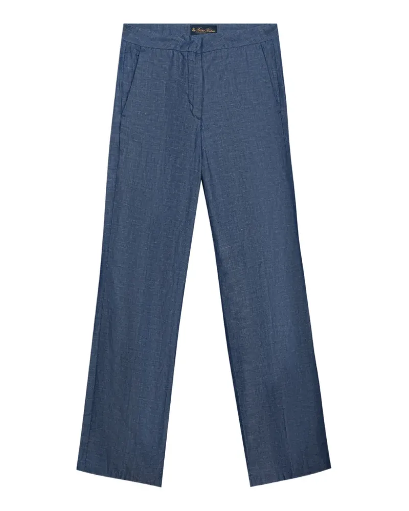 Brooks Brothers concealed-fastening pocket trousers - Blau Blau