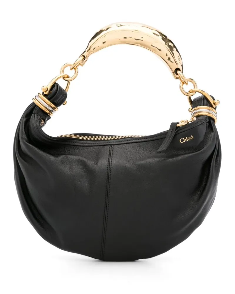 Chloé Kleine Bracelet Hobo Schultertasche - Schwarz Schwarz