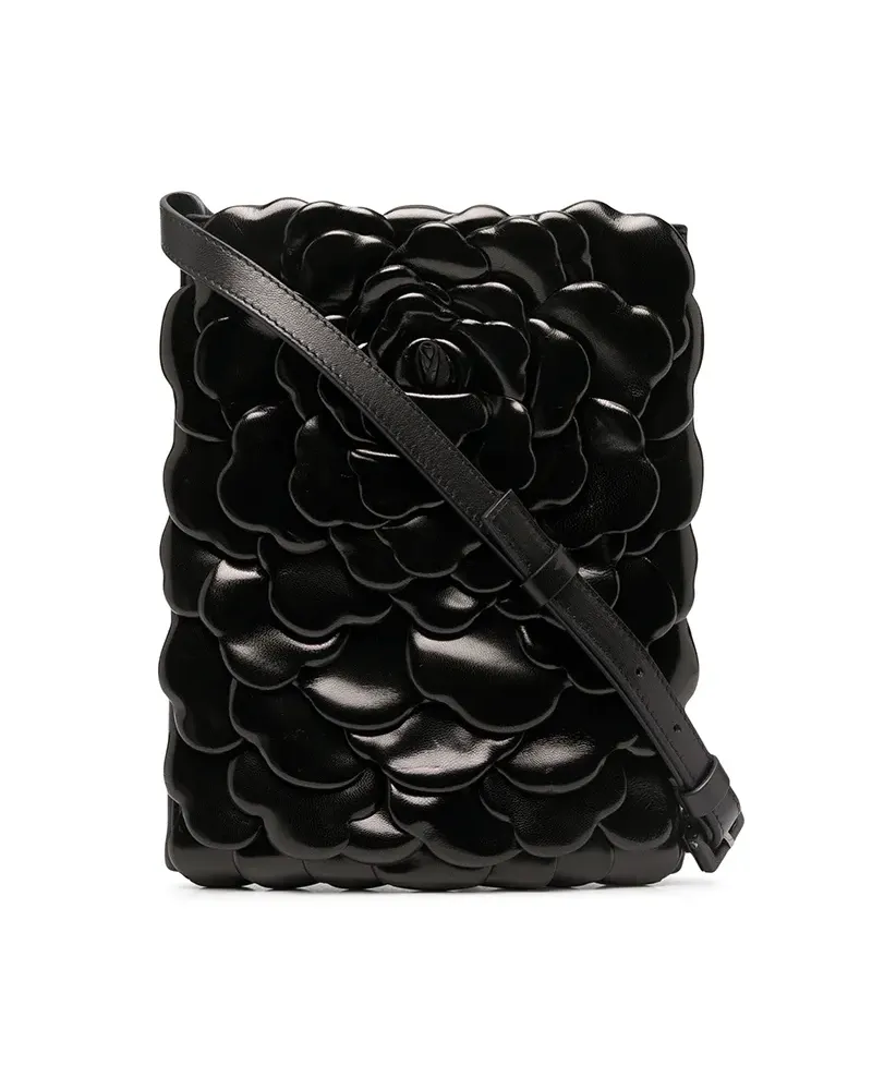 Valentino Garavani 03 Rose Edition Atelier' Handtasche - Schwarz Schwarz