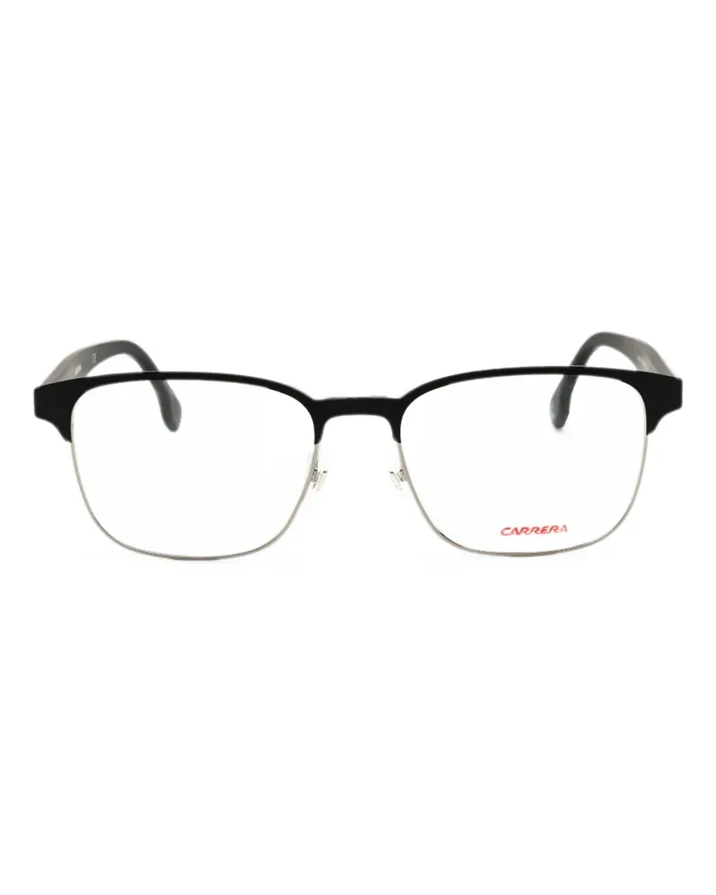 Carrera Sonnenbrille mit Brauensteg - Schwarz Schwarz
