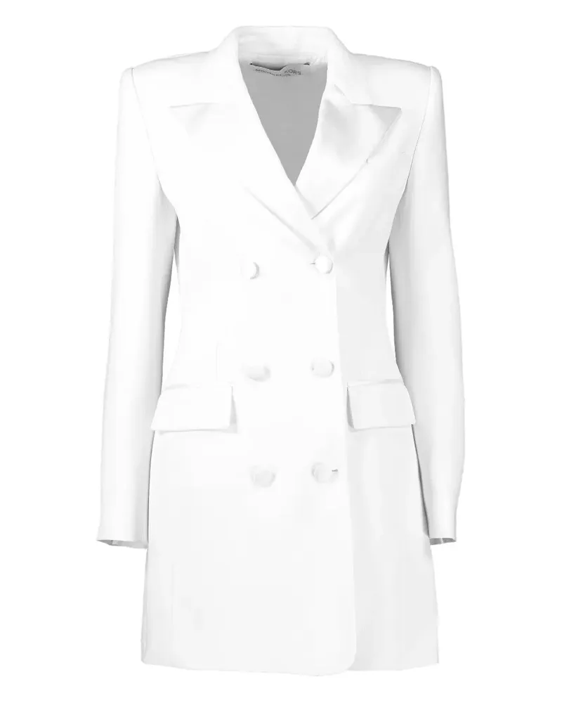 Michael Kors double-breasted mini tuxedo dress - Nude Nude