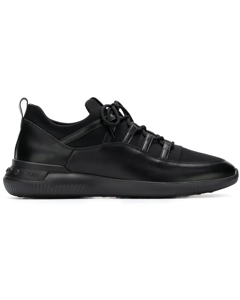 TOD'S Sneakers mit Schnürung - Schwarz Schwarz