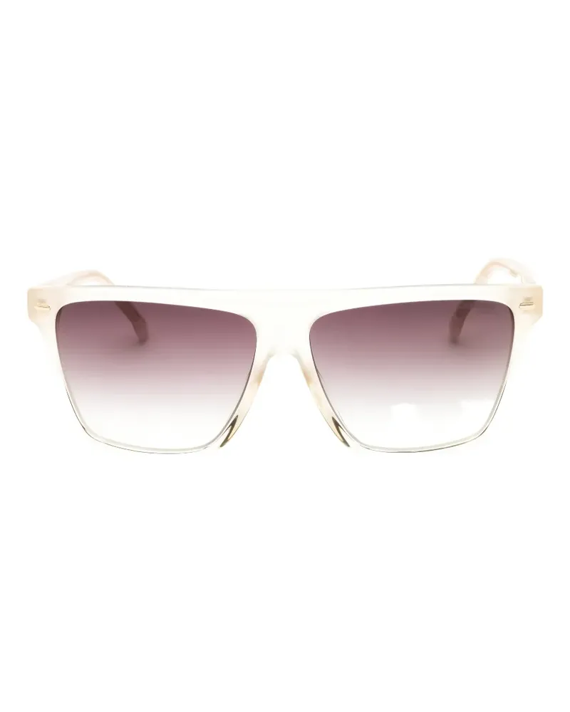 Carrera 3027/S rectangle-frame sunglasses - Nude Nude