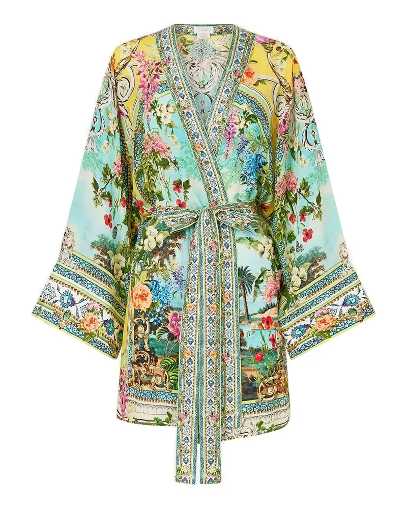 Camilla Tales Of Topkapi Palace wrap jacket - Blau Blau