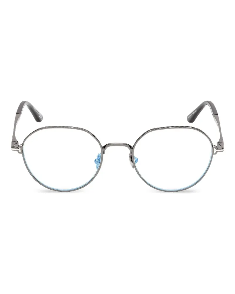 Tom Ford oval-frame glasses - Grau Grau