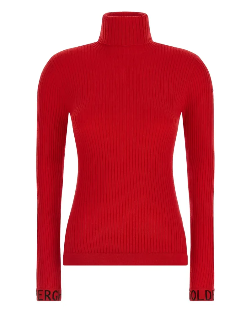 GOLDBERGH Gerippter Mira Stehkragen-Pullover - Rot Rot