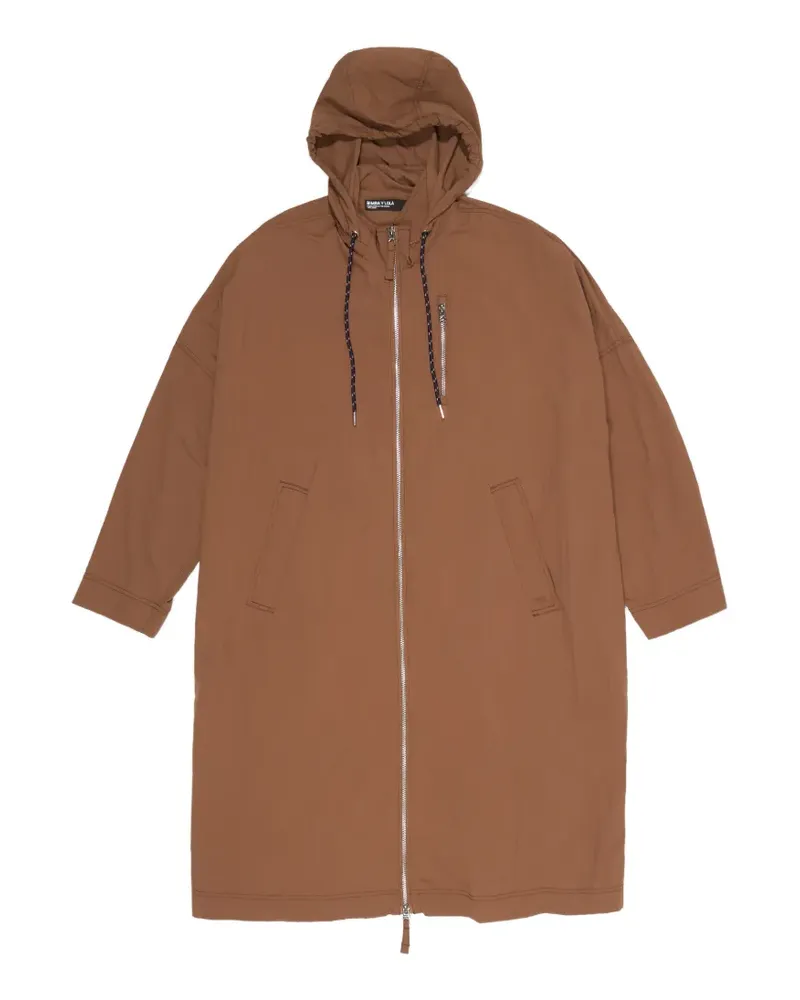 BIMBA Y LOLA Kapuzenjacke mit Reißverschluss - Braun Braun
