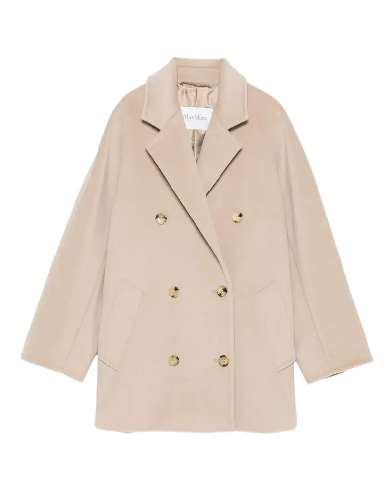Max Mara Klassische Cabanjacke - Nude Nude
