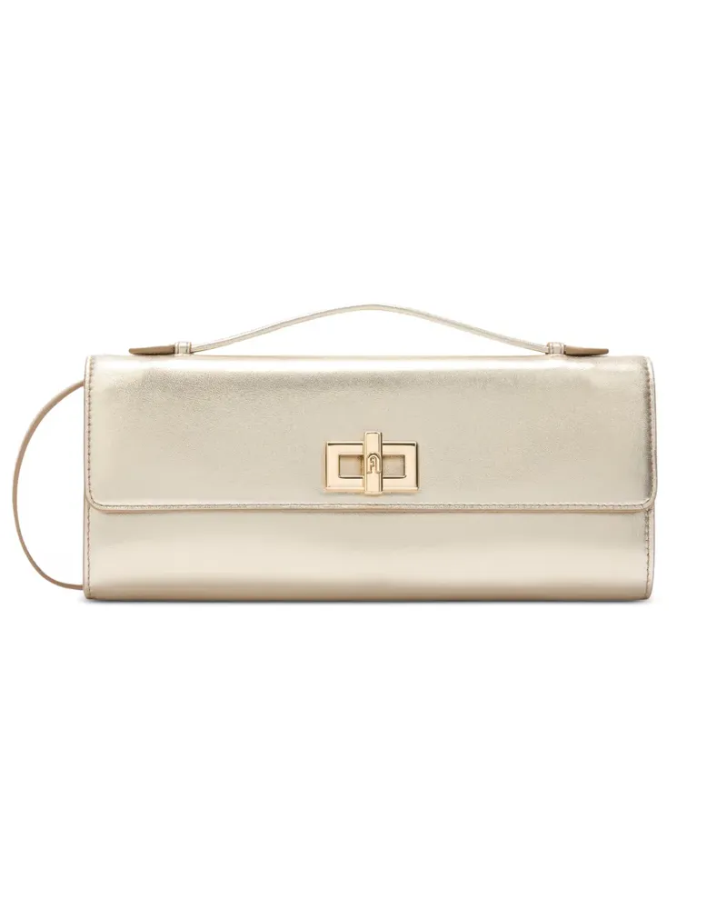 Furla Clara Clutch mit Henkel - Gold Gold