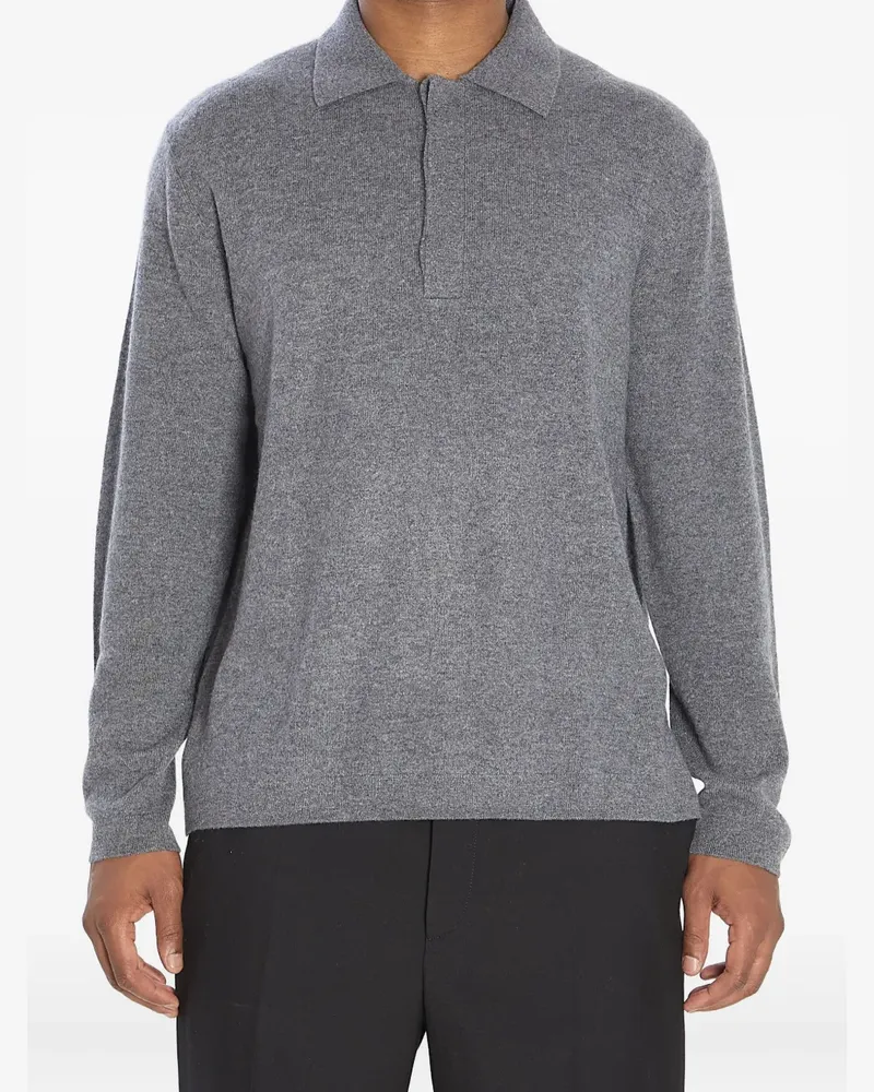 Lisa Yang Emil Poloshirt aus Kaschmir - Grau Grau