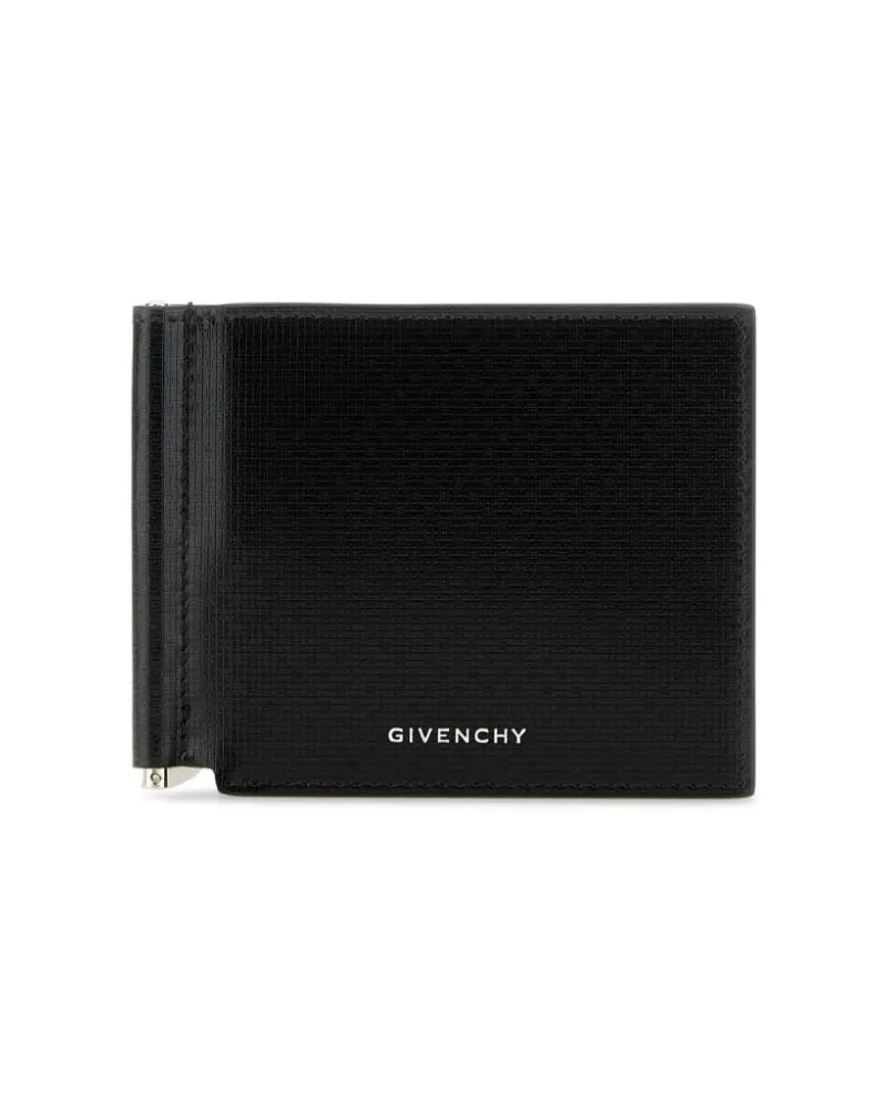 Givenchy 4G Portemonnaie aus Leder - Schwarz Schwarz