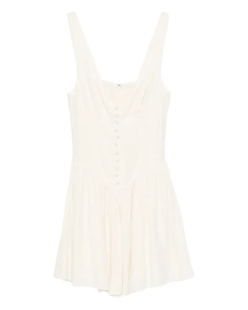 Reformation Wynn Kleid - Weiß Weiß