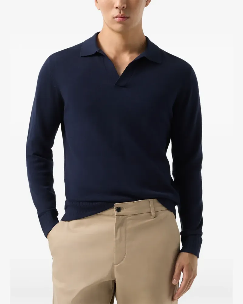 Bogner Garry T-Shirt mit Polokragen - Blau Blau