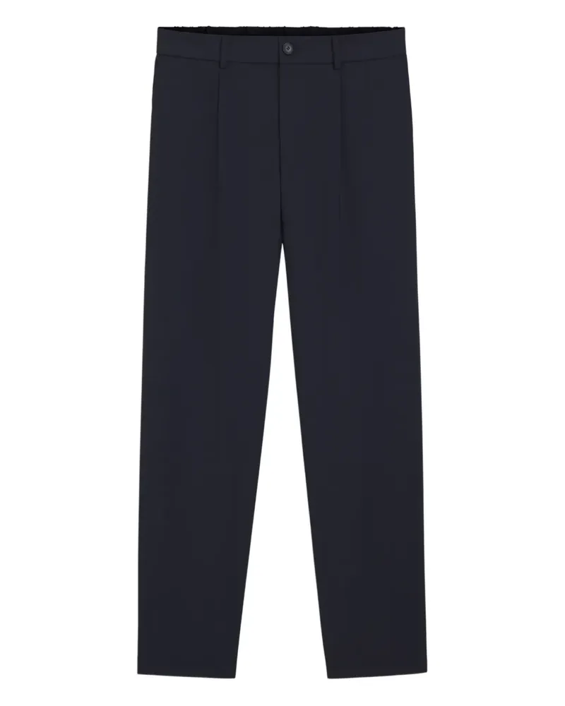 HUGO BOSS button pleated trousers - Blau Blau