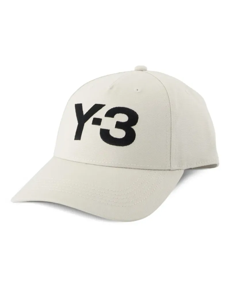 Y-3 Baseballkappe mit Logo-Stickerei - Nude Nude