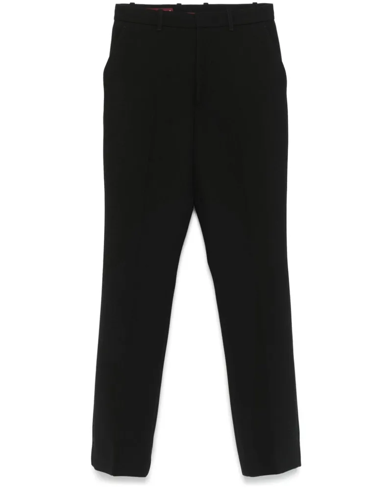 Gucci Hose aus Krepp - Schwarz Schwarz