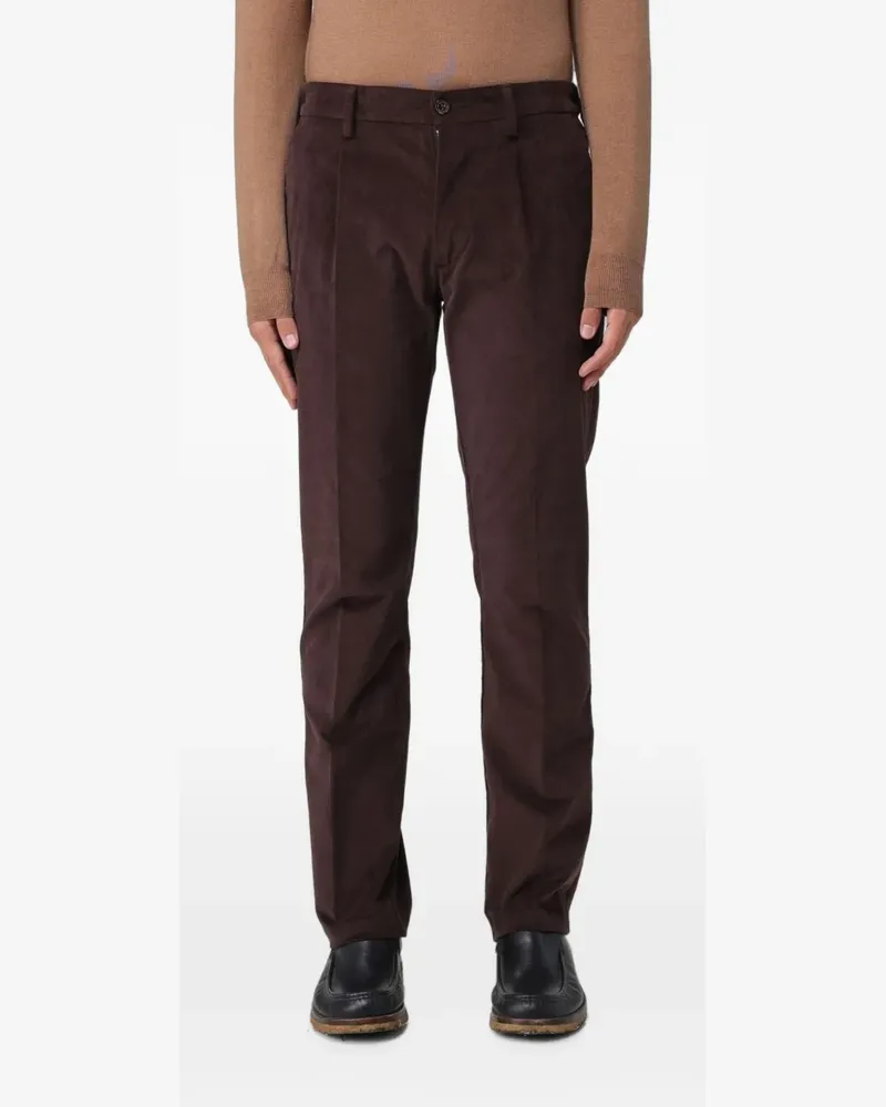 Brooksfield Cordhose aus Baumwollstretch - Braun Braun