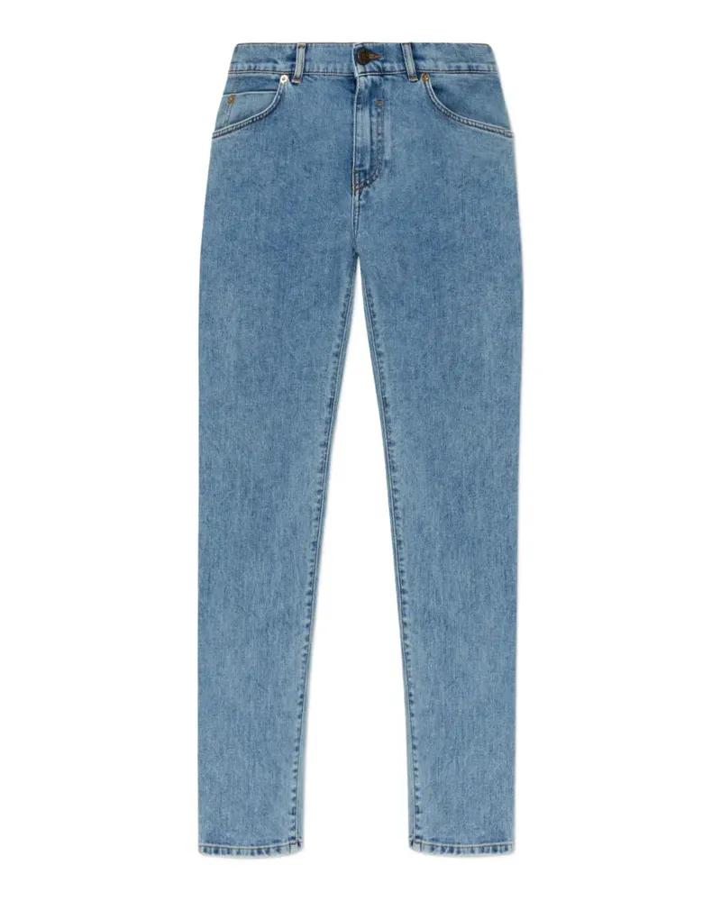 Balmain slim trousers - Blau Blau