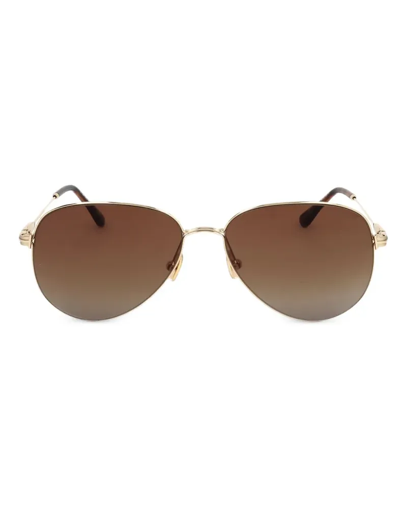 Tom Ford Getönte Pilotenbrille - Gold Gold