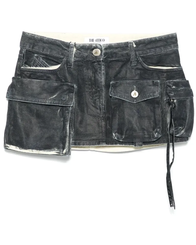 ATTICO Fay Minirock - Blau Blau